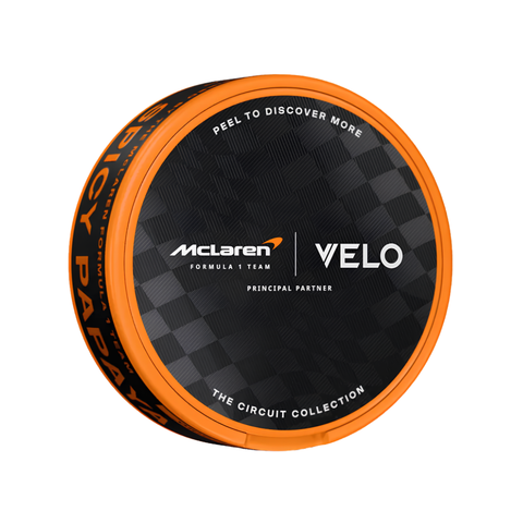 Velo Mclaren Spicy Papaya Slim – cutie de pliculețe cu nicotină