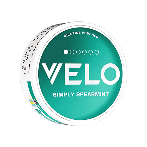 Velo Simply Spearmint Mini – cutie de pliculețe cu nicotină