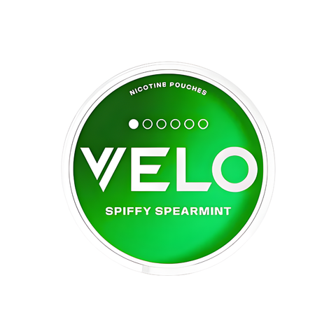 Velo Spiffy Spearmint Mini – cutie de pliculețe cu nicotină