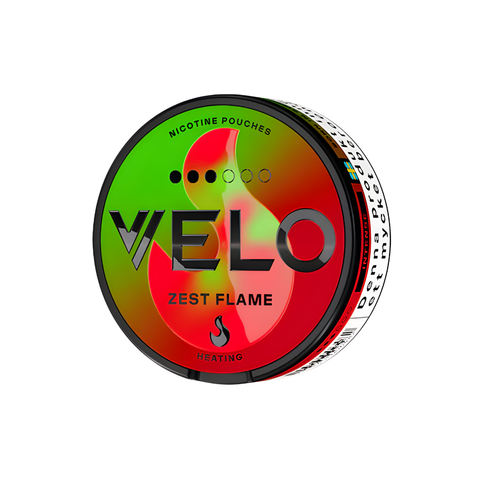 Velo Zest Flame – cutie de pliculețe cu nicotină