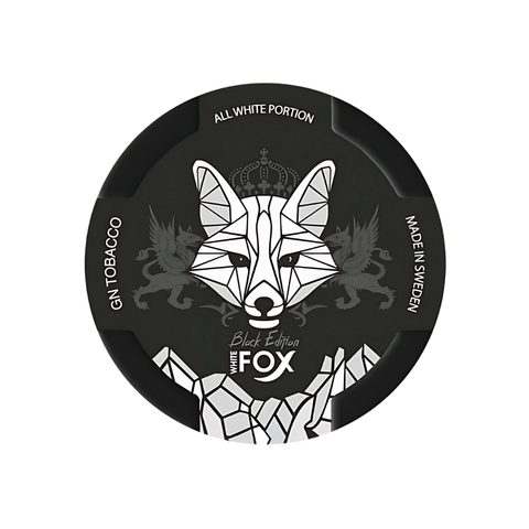 White Fox Black – nicotine pouches can