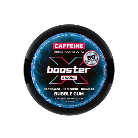 X - Booster Energy Pouches Bubble Gum – Koffeinbeutel Dose