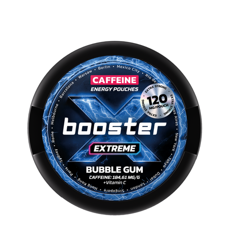 X-Booster Extreme Bubble Gum – Nikotinbeutel Dose