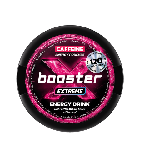 X-Booster Extreme Energy Drink – Nikotinbeutel Dose