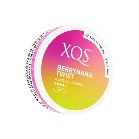 XQS Berrynana Twist Strong – Nikotinbeutel Dose