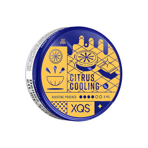 XQS Citrus Cooling 8mg – Nikotinbeutel Dose