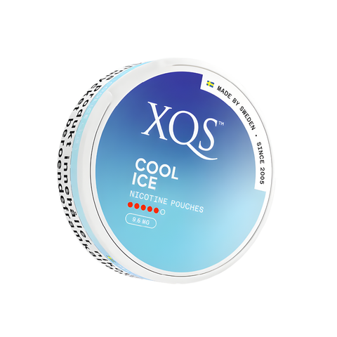 XQS Cool Ice x-strong – Nikotinbeutel Dose