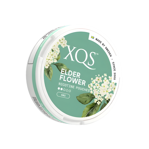 XQS Elderflower Light – Nikotinbeutel Dose