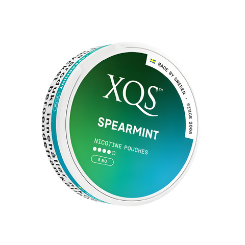 XQS Spearmint Strong – Nikotinbeutel Dose