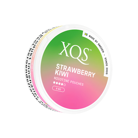 XQS Erdbeer-Kiwi-stark – Nikotinbeutel Dose