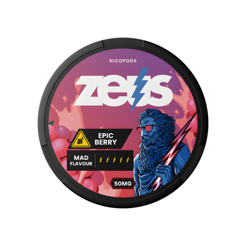 Zeus Epic Berry – nicotine pouches can