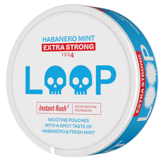Loop Habanero Mint Extra Strong.