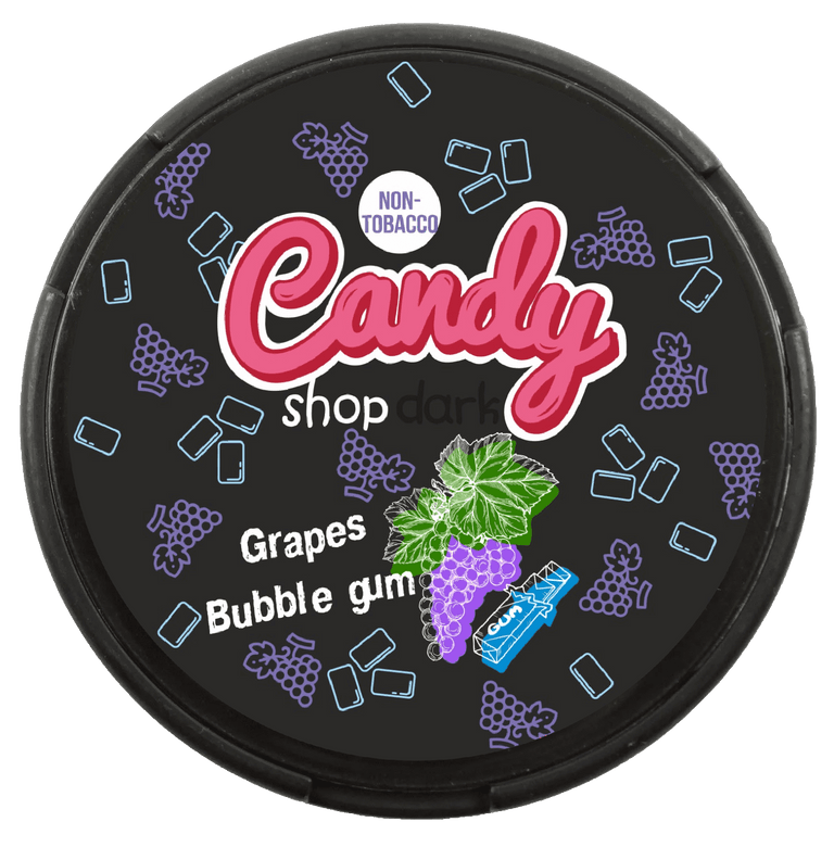 Candy Grapes Bubblegum.