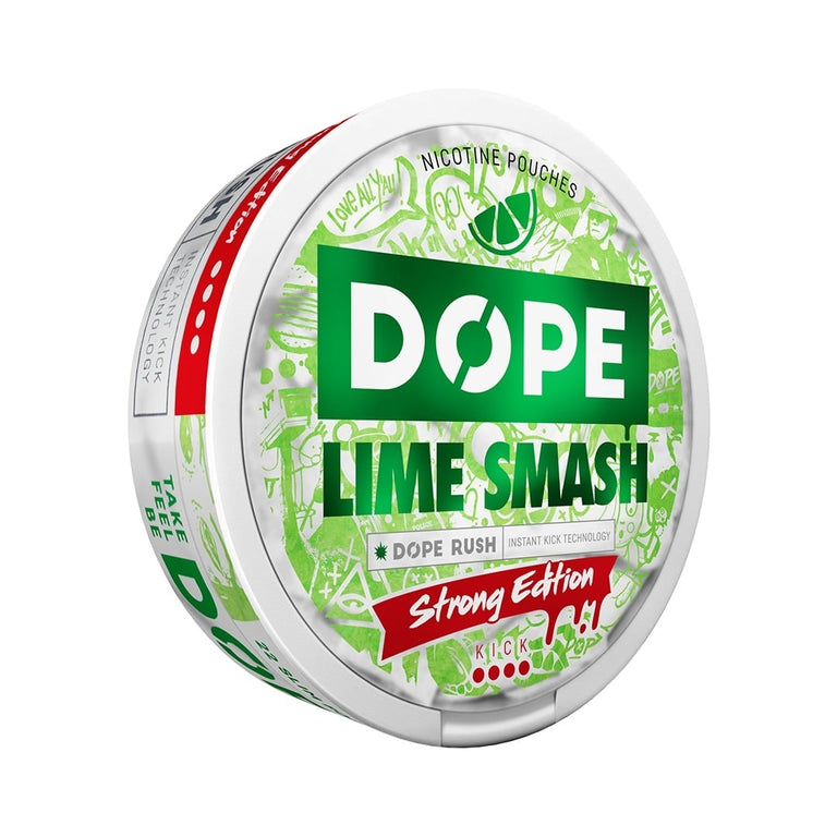 Dope Lime Smash Crazy Strong.