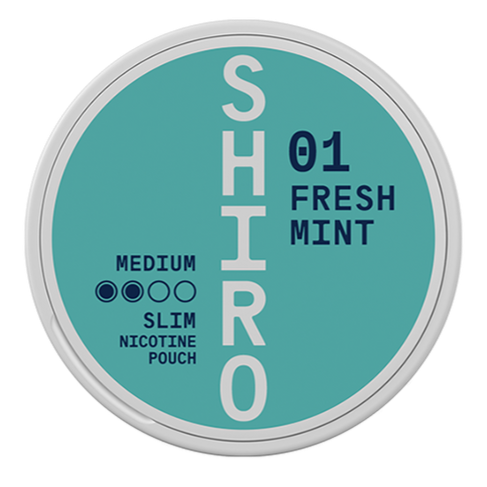 Shiro 01 Fresh Mint Medium Slim.