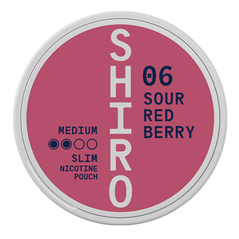 Shiro 06 Sour Red Berry Medium Slim.